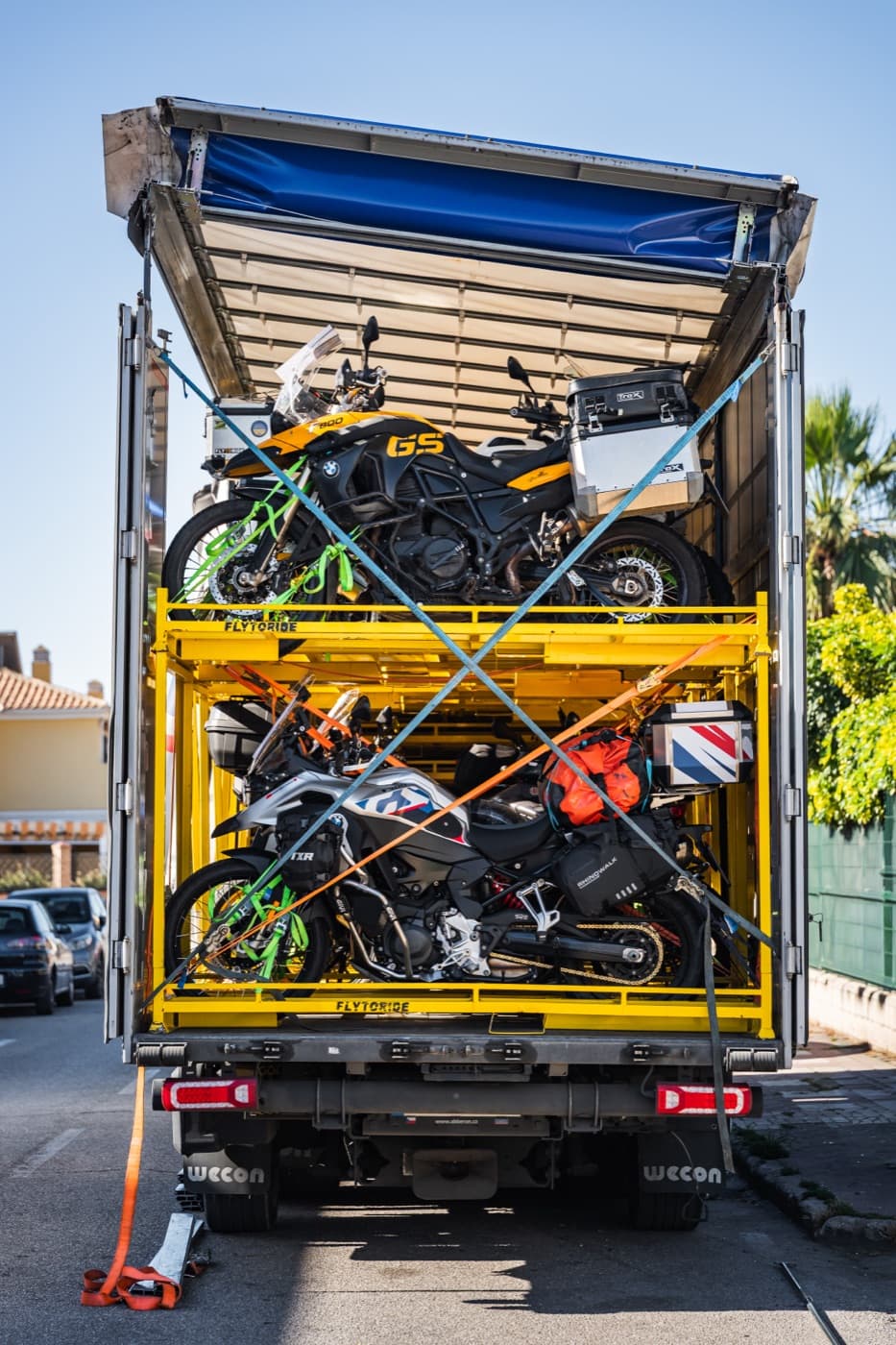 Motorcycle transport 4